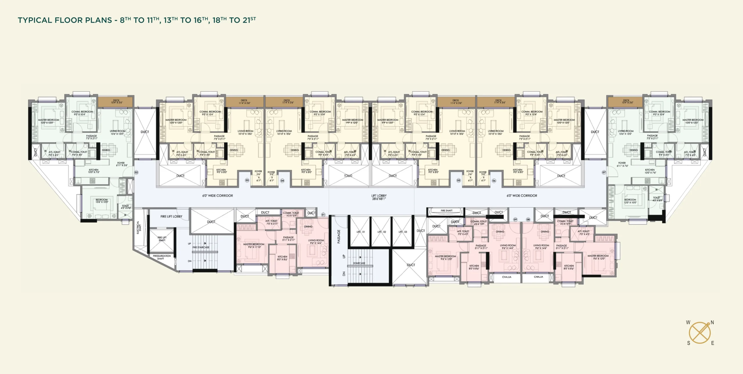 Triveni Pearl Floor Plan